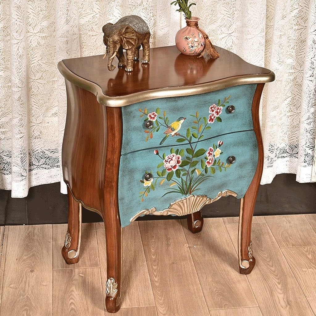 コーヒーテーブル/サイドテーブル country corner side table Amazon.com: COZAYH Rustic Farmhouse End Table with Storage